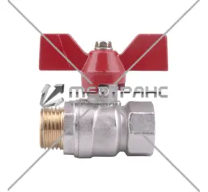 Кран шаровой бабочка 1/2 в Омске